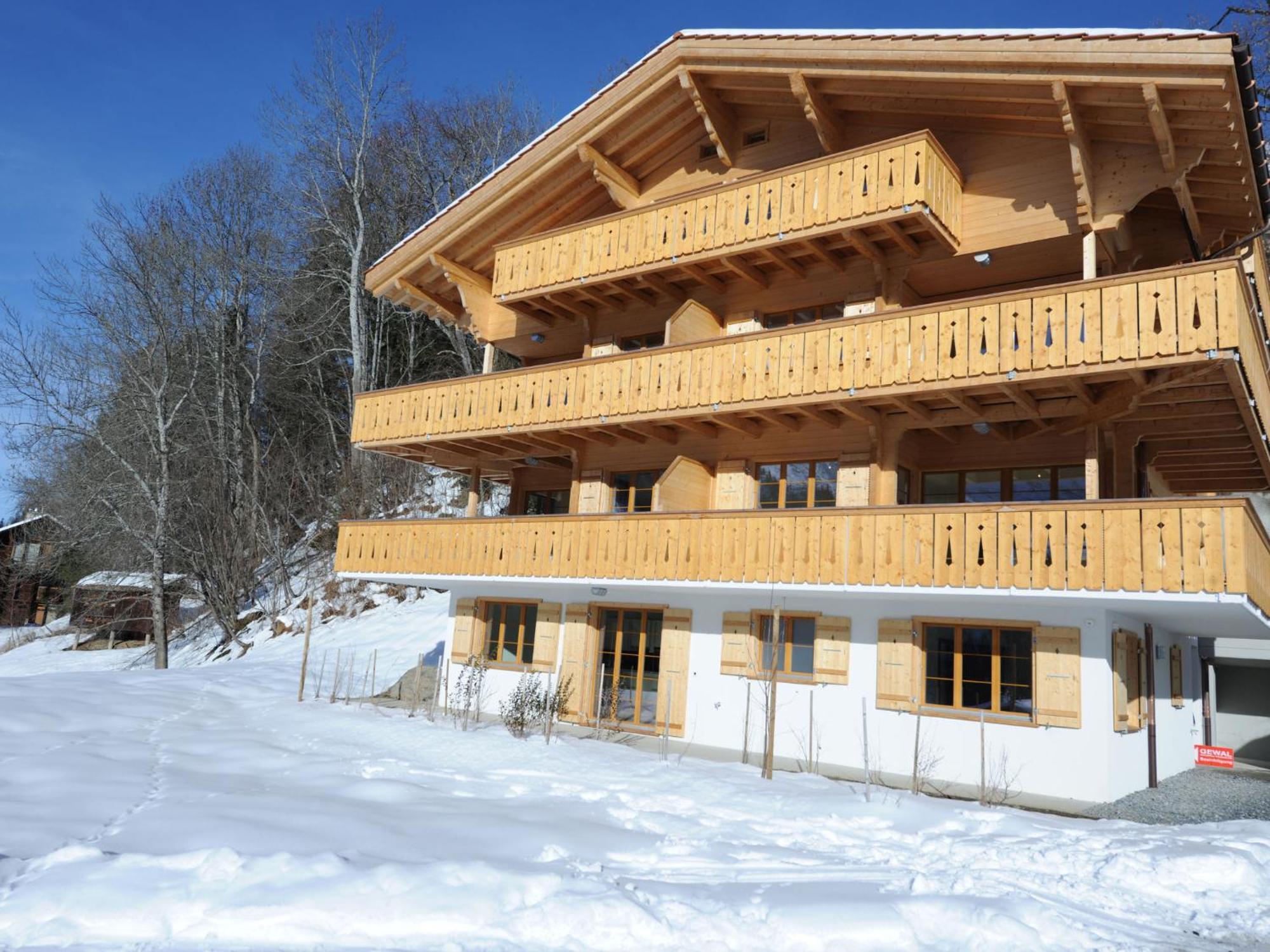 Apartment Panoramapark Soleil Haus D Apt 3 By Interhome Wengen Exteriér fotografie